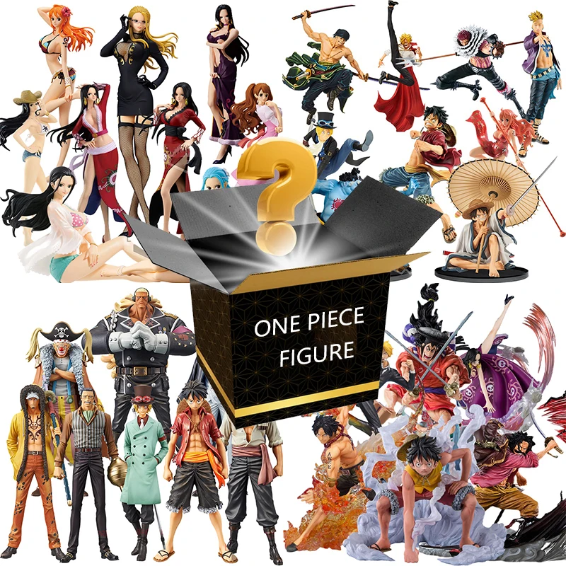 

One Piece фигура аниме глухая коробка загадочная коробка Luffy Zoro фигурка счастливая коробка аниме соотношение цены и качества игрушка