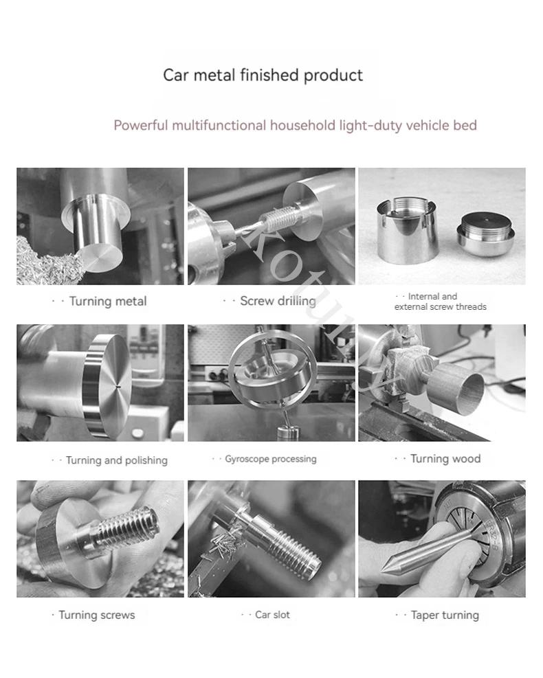 210 В мини-токарный станок по металлу многофункциональный деревообрабатывающий