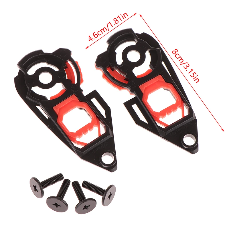 1 пара деталей для мотоциклетного шлема аксессуары козырек базовый замок K1 K3SV K5