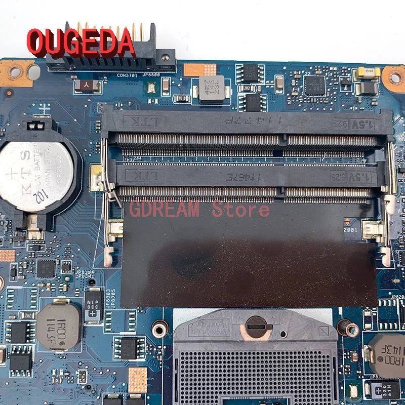 Материнская плата OUGEDA H000033480 для ноутбука Toshiba Satellite C675 C670 материнская HM65 GMA HD DDR3