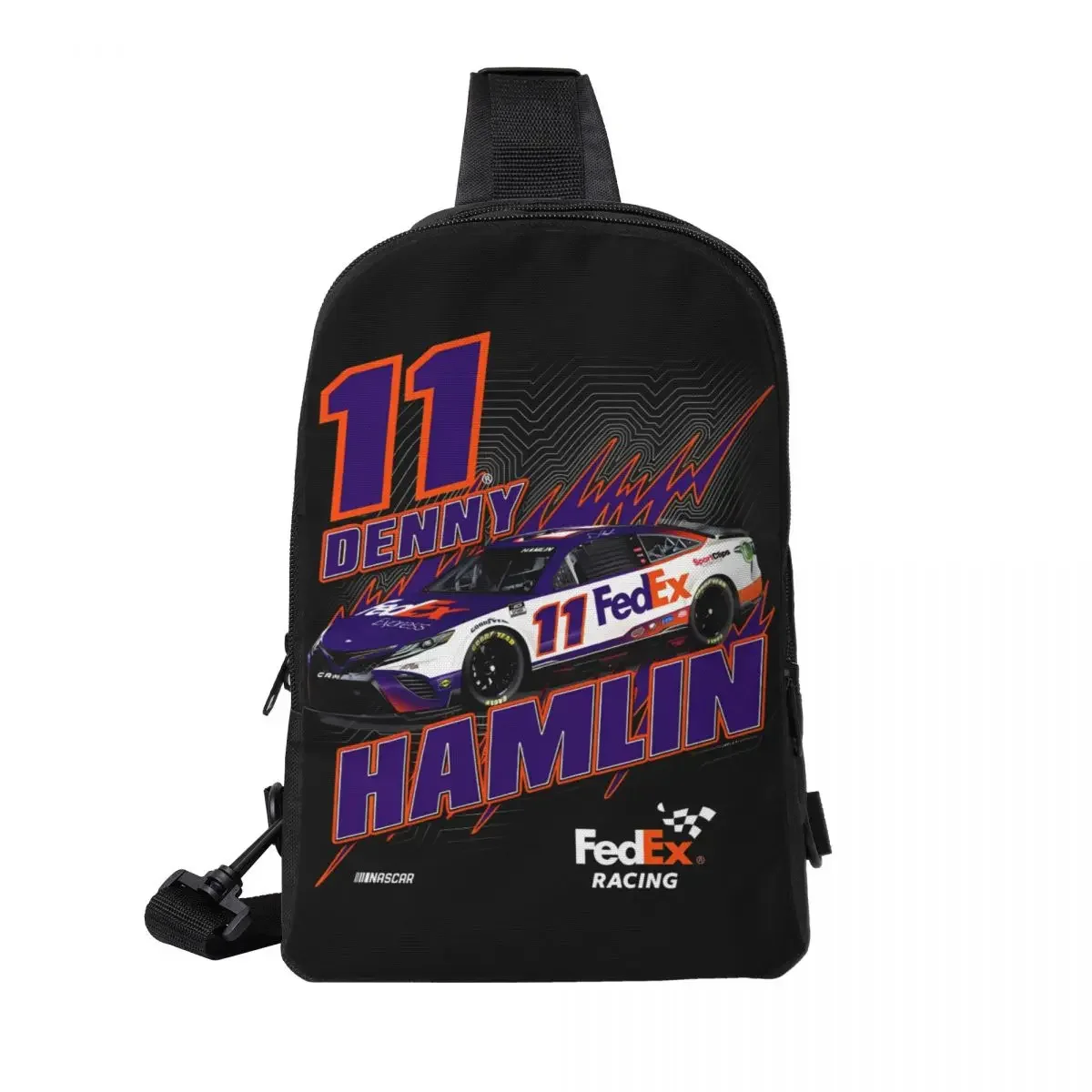 Denny Hamlin 11 рюкзак через плечо нагрудная сумка на ремне регулируемый для