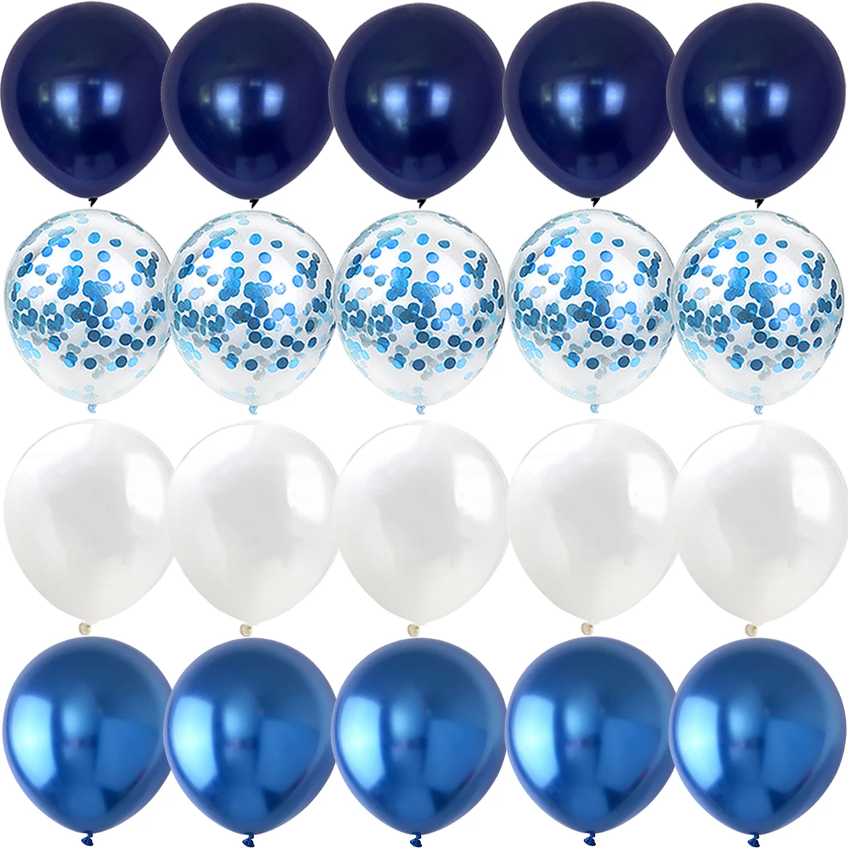 

Золотые шары, для дня рождения конфетти металлик, 20 шт.