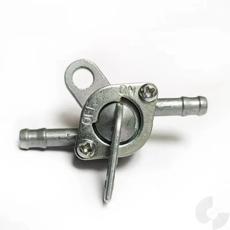 Фото Универсальный рядный кран для TA1, мотоциклетный/Quad/Lawnmover, бензиновый топливный кран, антивозрастной, антикоррозийный, герметичный, резиновый, серебристый №2