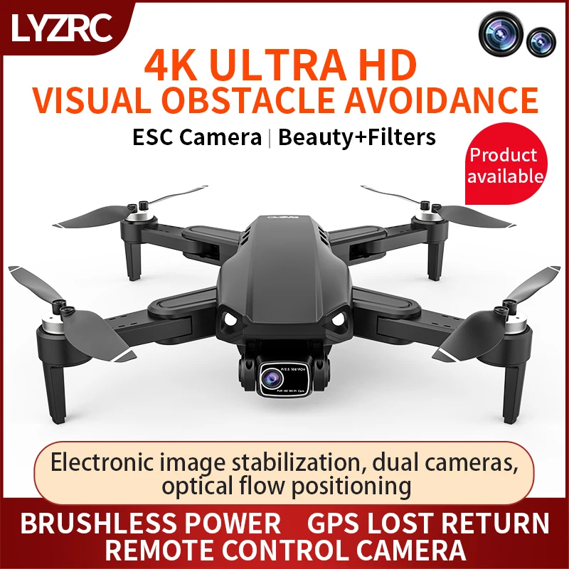 

L900 Pro SE HD Drone 4K Profesional HD GPS 5G WIFI Dual Camera Dron With FPV Real-time Transmission Brushless RC 1.2km Drone New