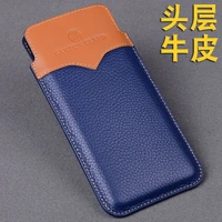 hot new luxury phone pouch sleeve for samsung galaxy s21 plus case genuine leather case for samsung s21 ultra protector