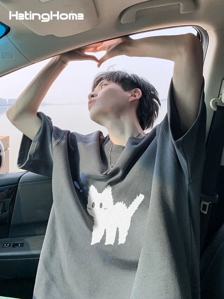 Хит солнце никогда не заходит! Летняя Модная брендовая футболка для пары с