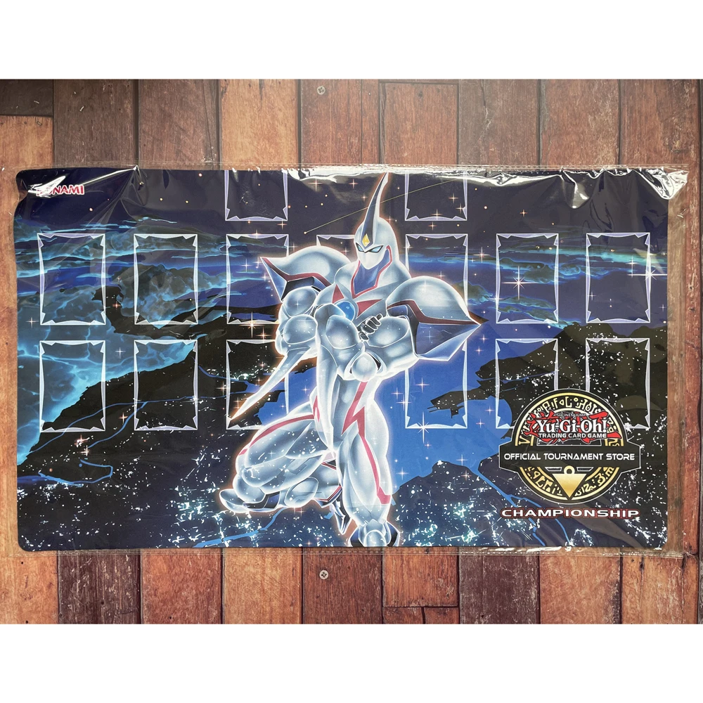 Фото YuGiOh Elemental HERO Spirit of Neos Playmat Card Pad Custom YGO Mat KMC TCG Paymat Mat-411 №1