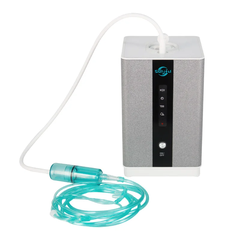 

2022 New Concept Hydrogen Inhalation Apparatus 150ML/min Mini Home Portable Hydrogen Water Generator