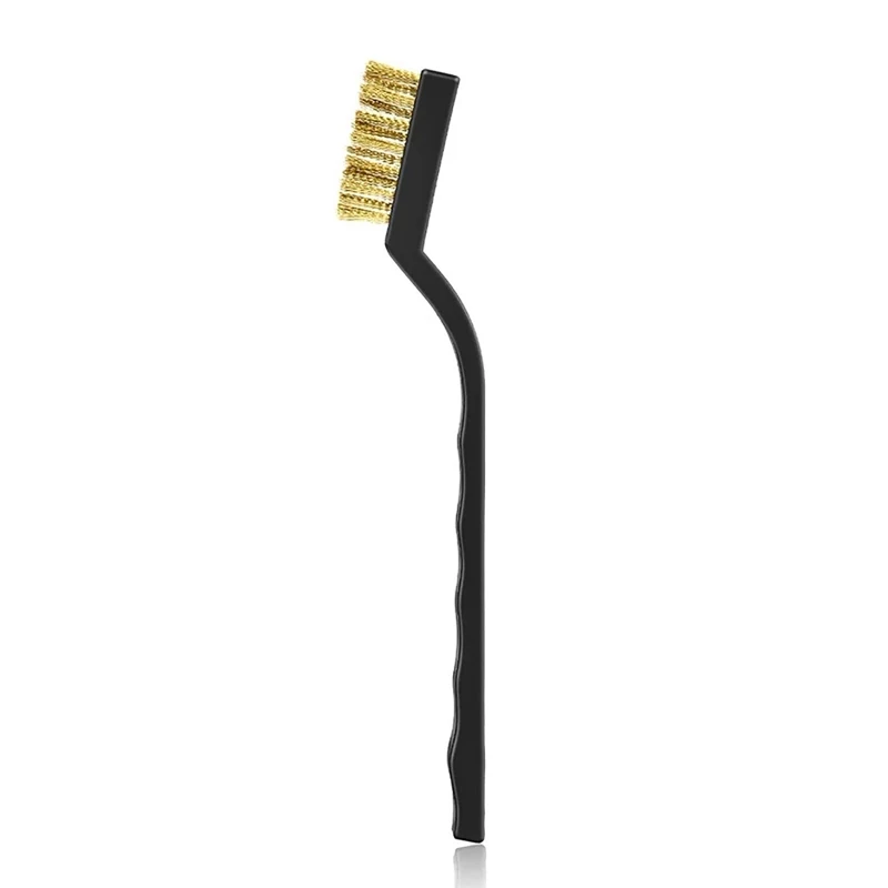 

3D Printer Nozzle Cleaning 4.7In Stainless Steel Brass Copper Wire Toothbrush Tool for Nozzle-Block Hot Bed 3PCS/Set