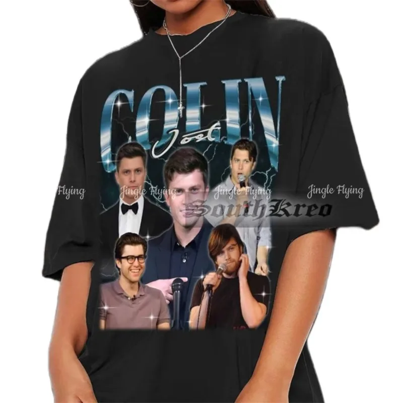 Фото Рубашка унисекс Limited Colin Jost для мужчин и женщин, футболка с графическим принтом в стиле 90-х годов №2