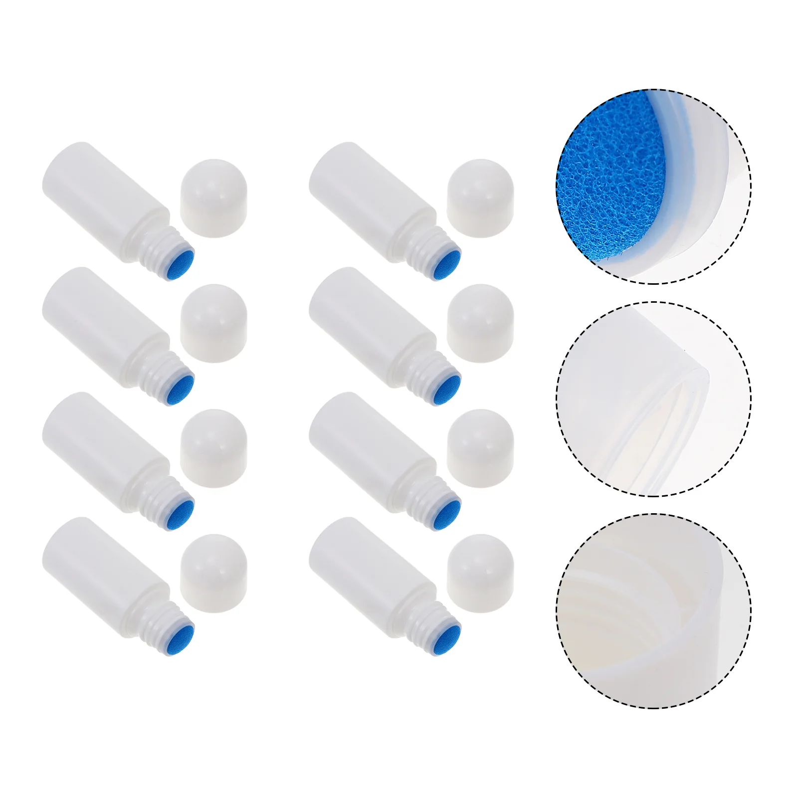 

Fomiyes Sponge Tip Bottle 8Pcs Empty Liquid Bottles for Medicine, Cosmetics, Shoes, Aromatherapy, and Repellant