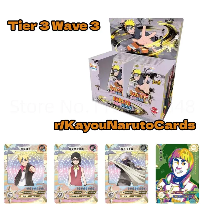 

Kayou Naruto Card Tire3 Wave3 Array Chapter Sp Nr Ar Card Anime Character Collection Card Children Toy Gift For Family Christmas