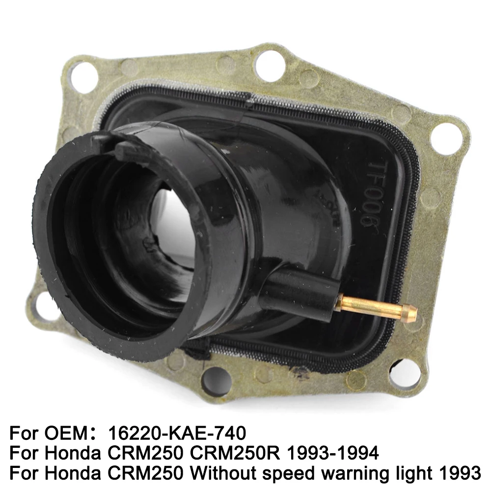 

Интерфейс карбюратора мотоцикла для Honda CRM250, CRM250R, MRM 250, 1993-1994, 16220-KAE-740 Стандартный пластиковый впускной коллектор