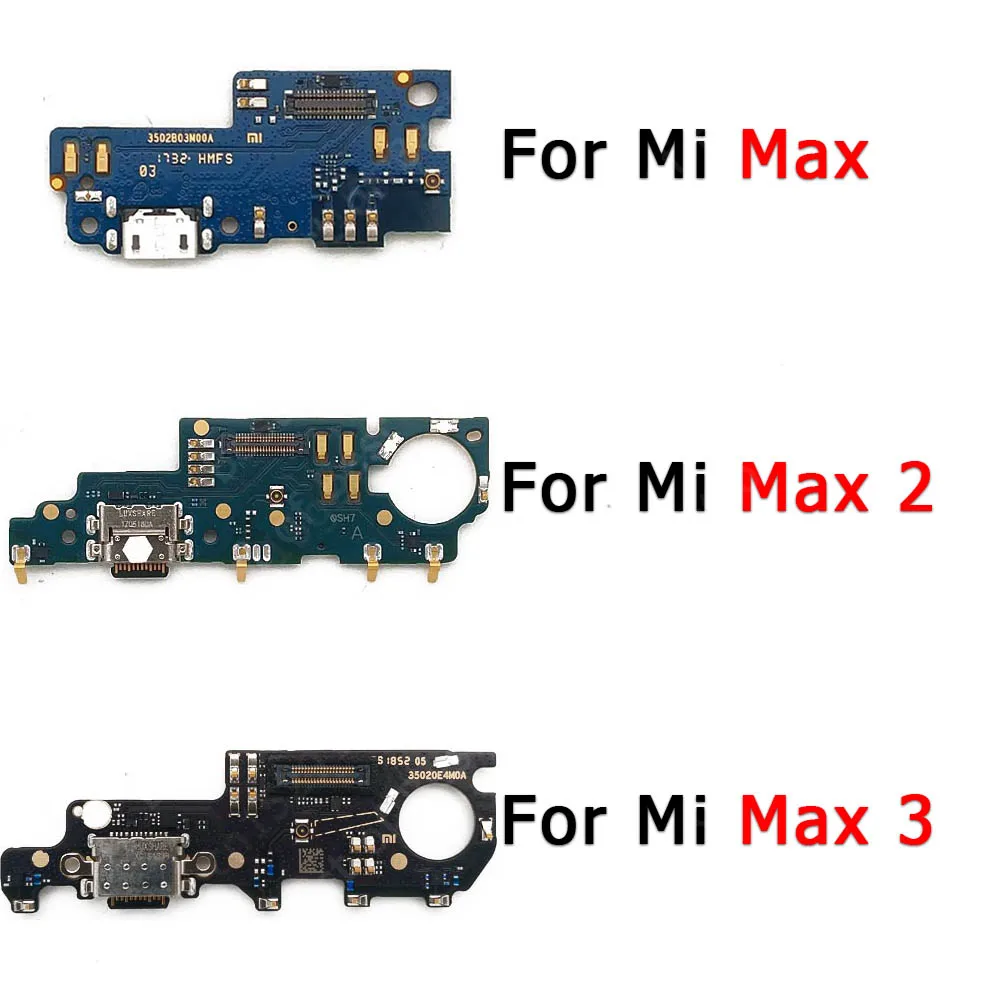 

Original Charge Board For Xiaomi Mi Max 2 3 Max2 Max3 Charging Port Usb Connector Ribbon Socket Plate Flex Cable Pcb Spare Parts