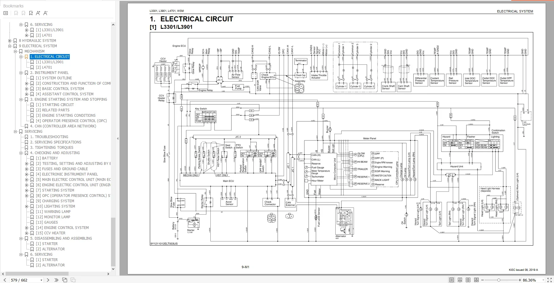 Kubota Строительство трактор и двигательная мастерская Услуги Оператор