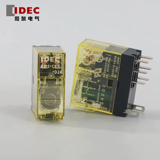 Фото Новое промежуточное реле IDEC RJ2S-CL-D24 RJ1S-CL-D24 RJ2S-CL-A220 RJ1S-CL-A220 RJ2S-CL-D12 RJ2S-CLD-D24 RJ2S-C-D24 RJ1S-C-24 №1