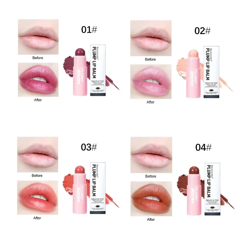 

Lips Plump and Moisturizing Lip Gloss Plumper Waterproof Long Lasting for Women