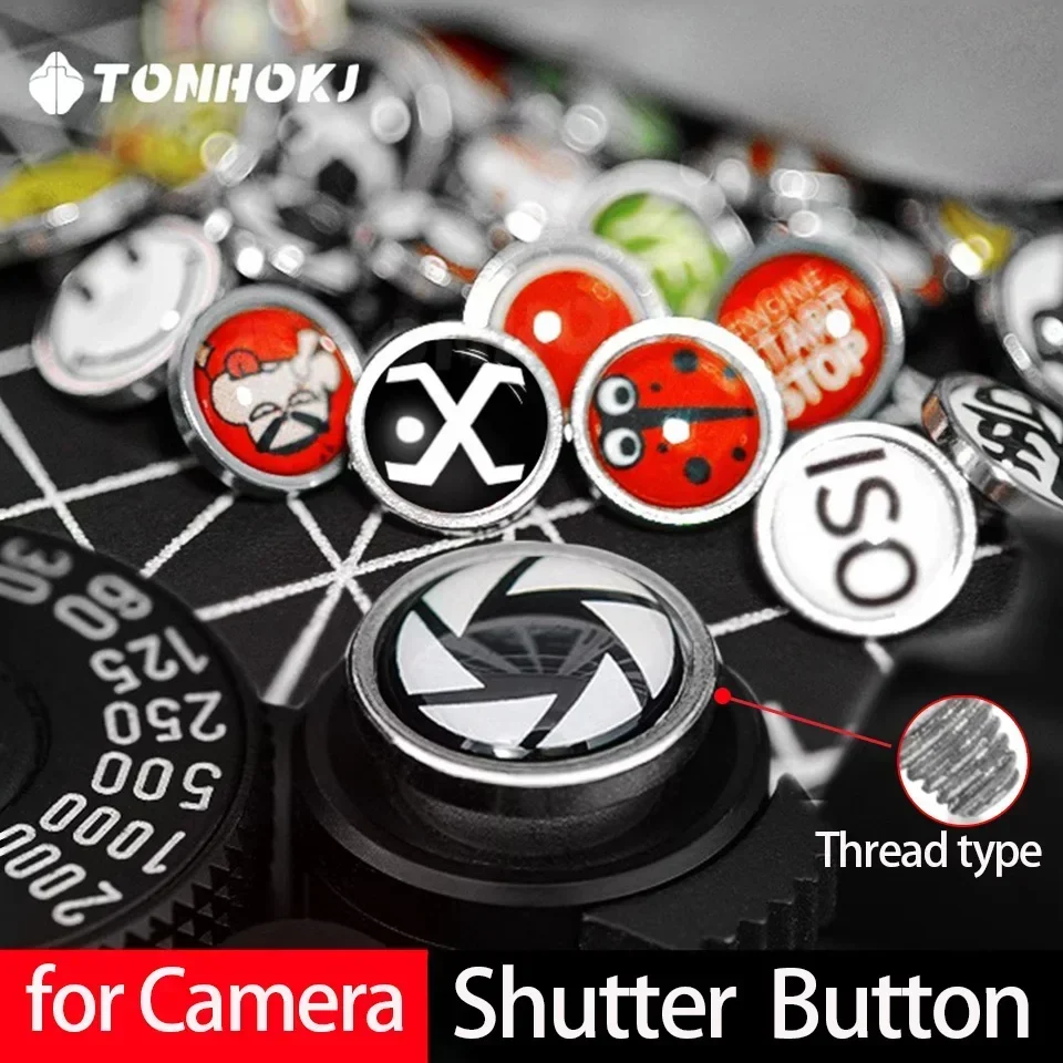 Triggers Shutter Release Button Micro Camera Accessories Cartoon Hot Shoe Cover for Fuji X-T50 XT50 X-T5 XT5 X-T4 XT4 CCTV News