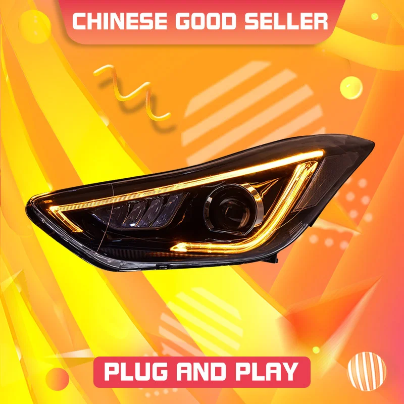 

Фара в сборе для Hyundai Elantra 2012-2016