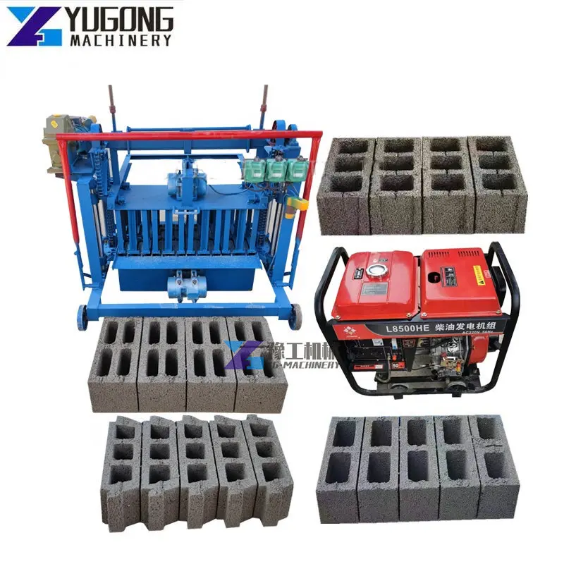 

High Quality Automatic Lifting Ecological Block Brick Making Hollow Cement Concrete Paving Brick Making Machinery South Africa