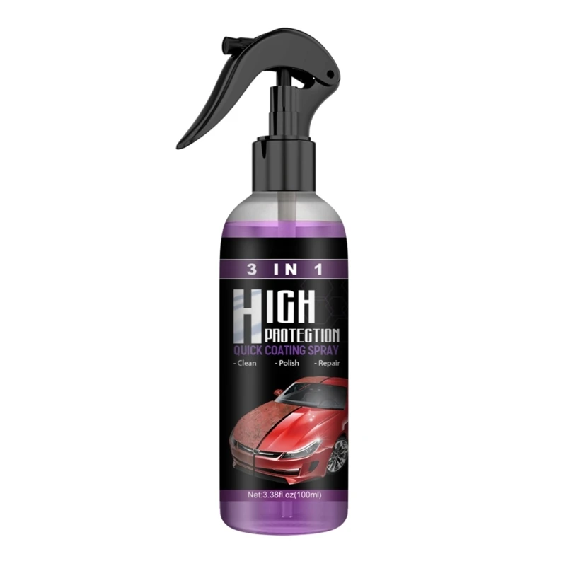 

Portable- High Quick Car Coating Sprays Ceramic Coating Fortify Quick Coat Car Wax Polish Sprays for Auto R2LC