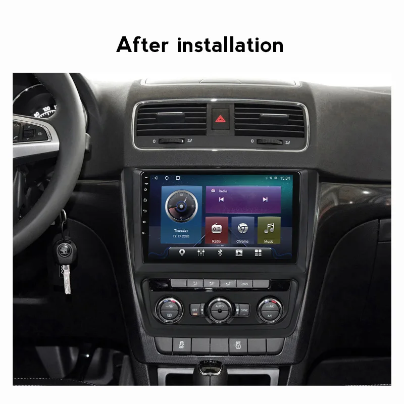 

Android Auto for SKODA Yeti 5L 2009- 2014 WIFI 4G NET Car Radio Stereo Multimedia Video Player Navigation GPS 2 Din Dvd DSP RDS