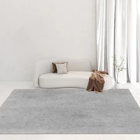 solid color simple modern style carpet sofa bedroom home living room large area carpet bedroom decoration non slip floor mat