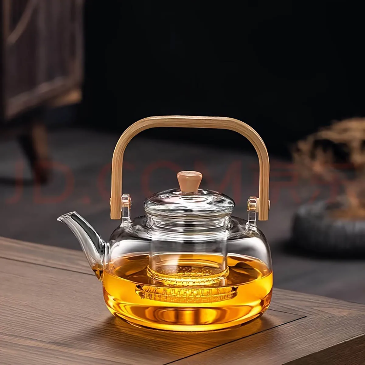 Боросиликатное стекло чайник 950 мл