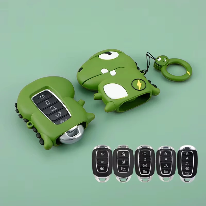 Мультяшный чехол для Hyundai I30 I35 I40 Kona Azera Elantra Solaris greatig Accent Santa 3 4 5
