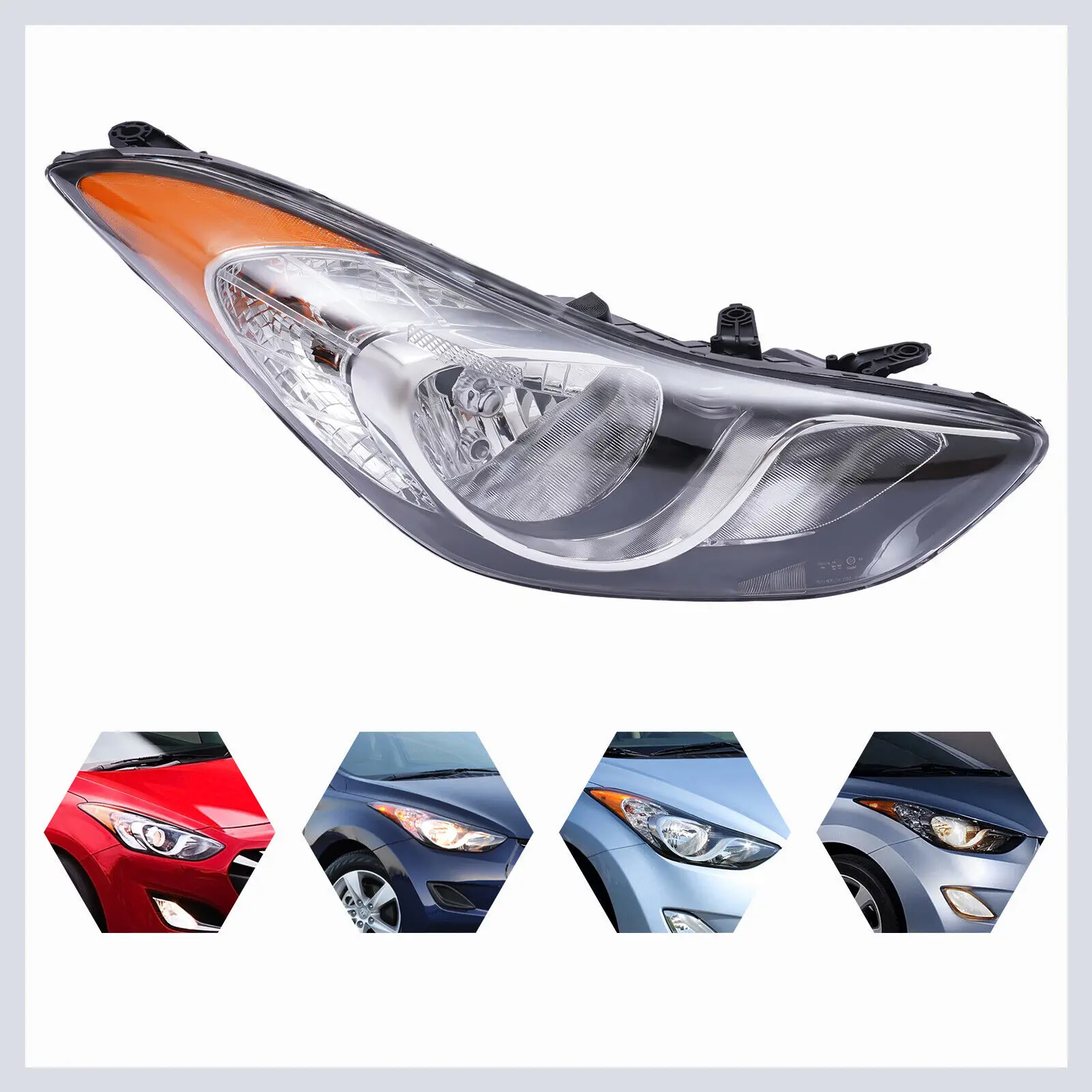 

Для 2011 2012 2013 Hyundai Elantra галогенная фара правая пассажирская сторона HY2503161