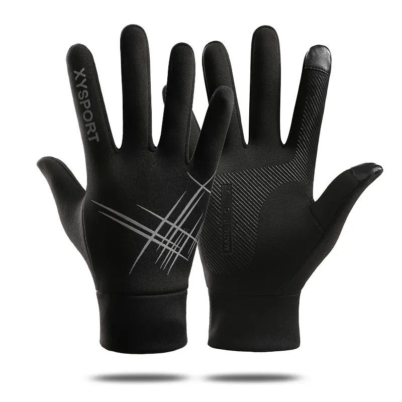

Man Winter Warm Ski Gloves Plus Velvet Outdoor Windproof Sport Glove Waterproof Touch Screen Riding Mountaineering Gloves Women