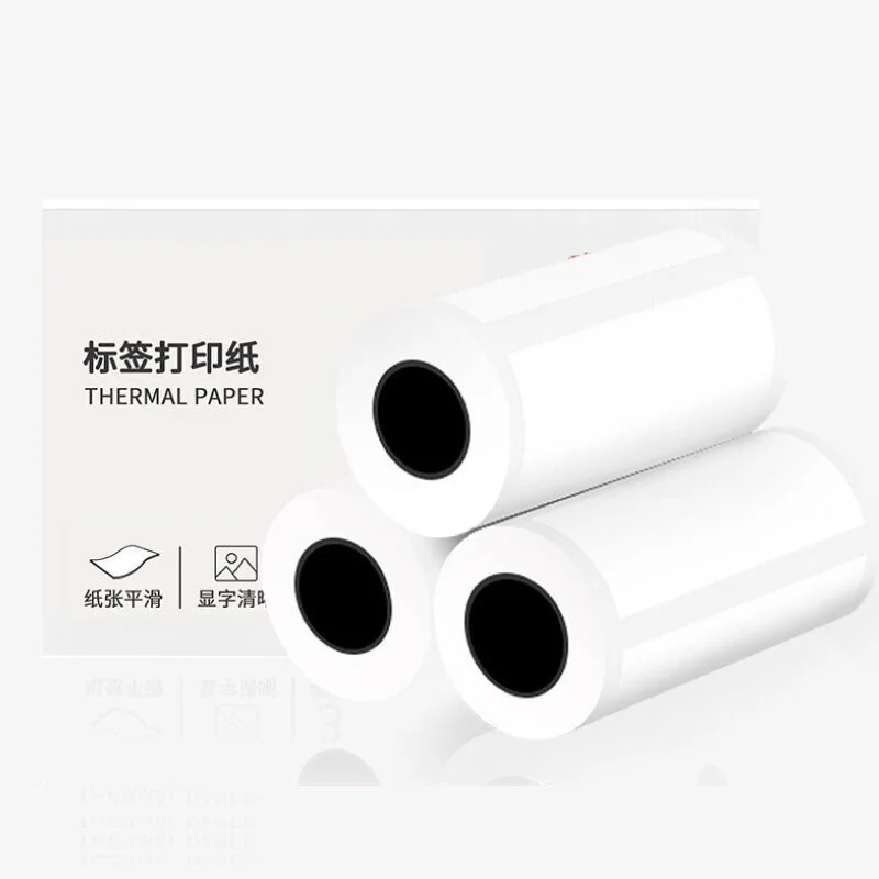 

L1 Label Printing Paper 5 Roll Is Suitable For L1S Non -dry Glue Sticker Waterproof And Tears Cannot Be Rotten