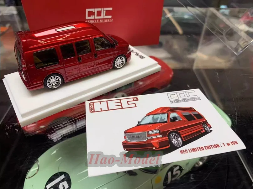GOC GMC 1/64 для савана RV няня модель автомобиля сплав литье под давлением