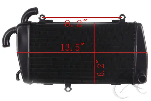 Правый радиатор охлаждения мотоцикла для HONDA Gold Wing ABS GL1800A GL1800 2001 2002 2003 2004 2005