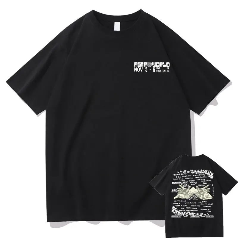 

Hot Cactus Jack Astroworld Tshirt Lil Baby T Shirts Branded Men Women Tops Chief Keef T-shirts Bad Bunny T Shirt Young Thug Tees