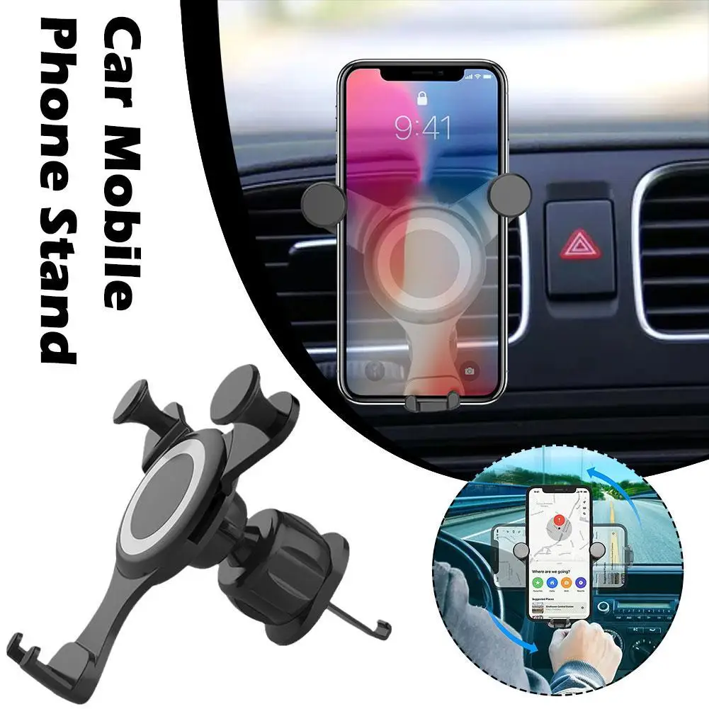 

Car Phone Holder Ventilation All Round Protection for Car Air-outlet
