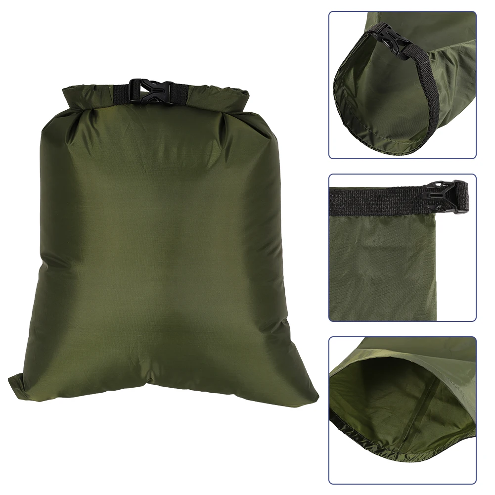 5Pcs Waterproof Dry Bag Set, Portable (1.5L+2.5L+3.5L+4.5L+6L) Ultralight Outdoor Storage  Dry Sacks for Camping Boating Kayakin