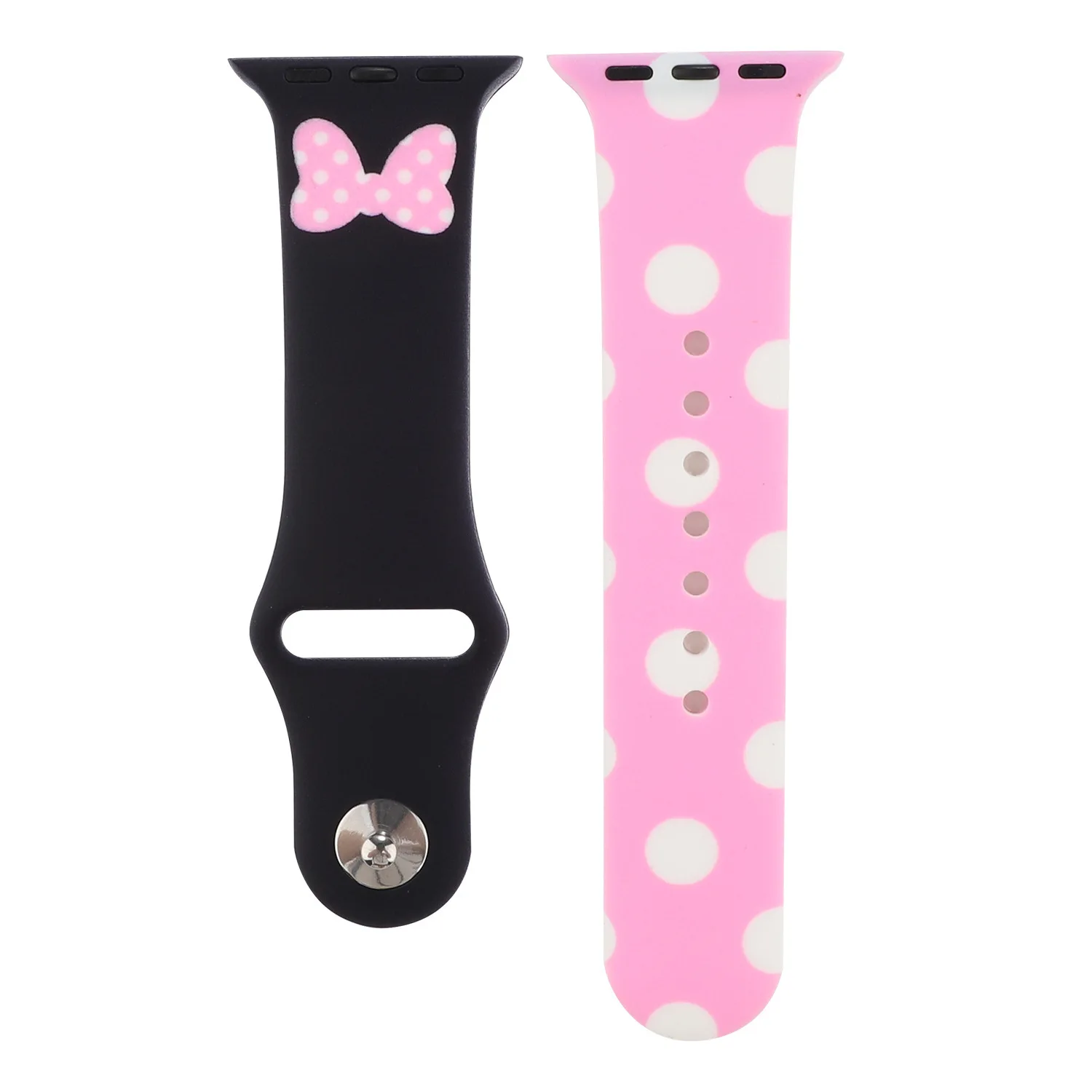 

Disney Minnie Silicone Strap For Apple Watch Band 44MM 42MM 40MM 38MM 41MM Cartoon Bracelet IWatch Apple Watch 7 6 5 3