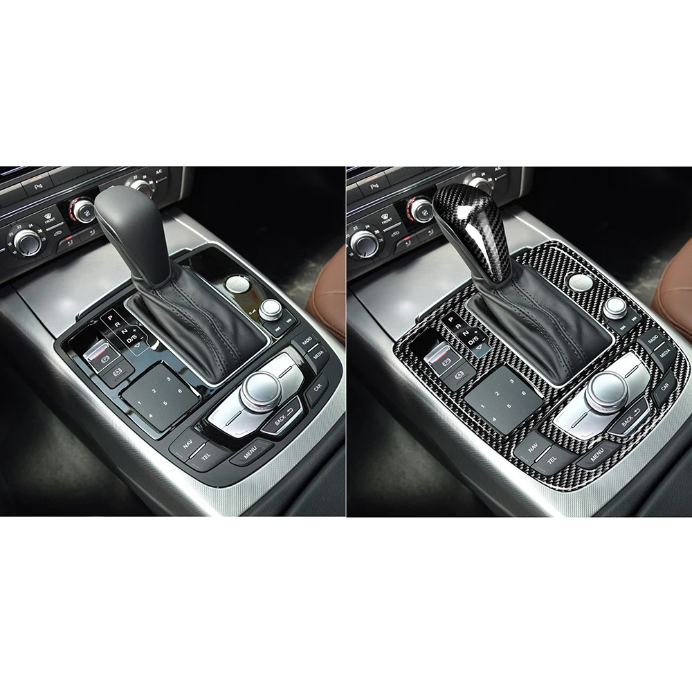 Рукоятка рычага переключения передач из натурального углеродного волокна