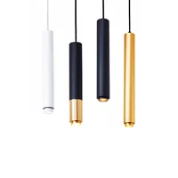 led modern minimalist chandelier dimmable 5w 7w 10w cob chandelier personality creative bar light nordic front desk chandelier