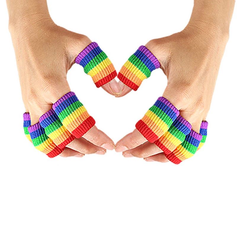 

10 шт., эластичная защита для пальцев, защита от артрита