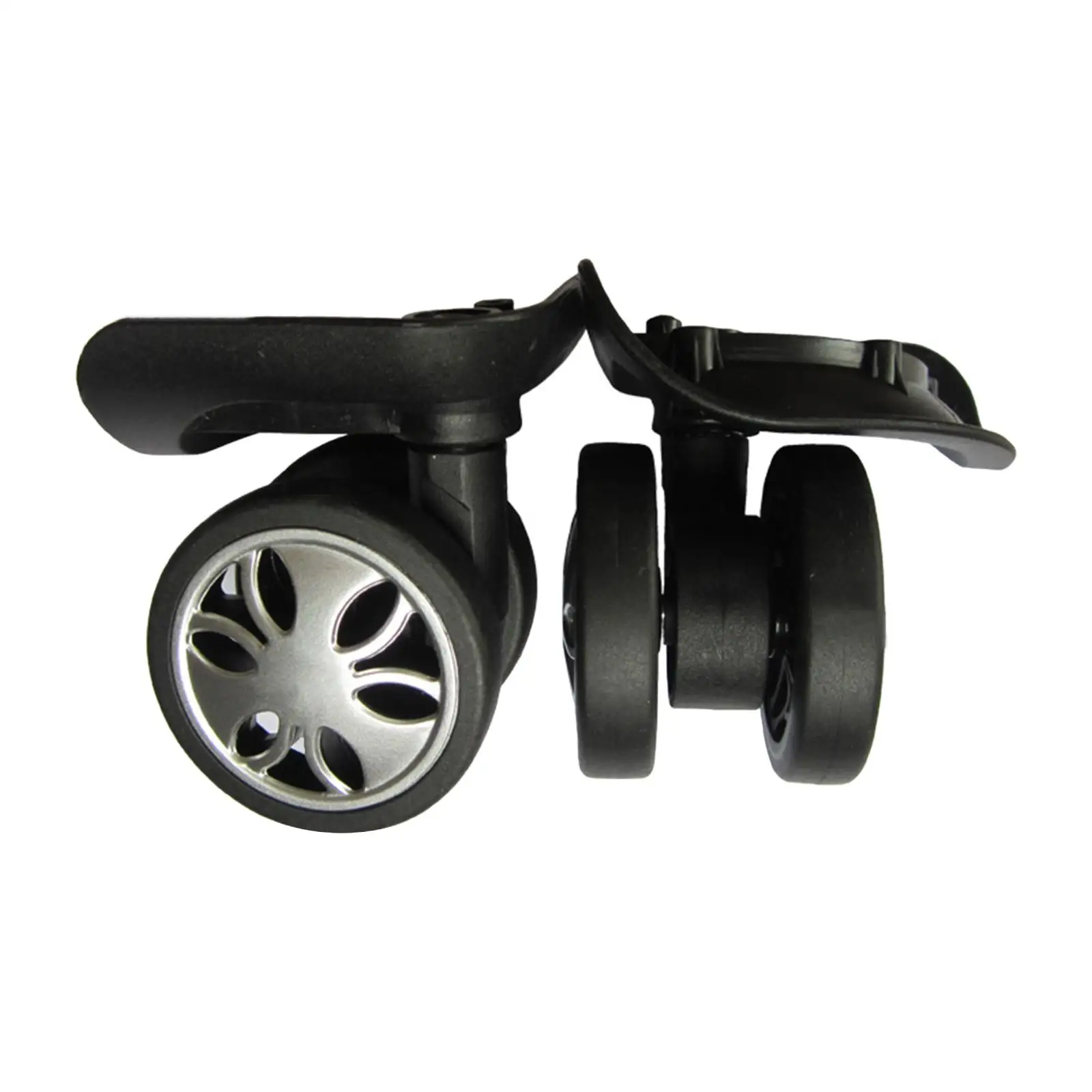 

2Pcs Luggage Wheels Replacement Universal Quiet 360 Degree Rotation Wear Resistant Suitcase Wheels Swivel Casters for Suitcase