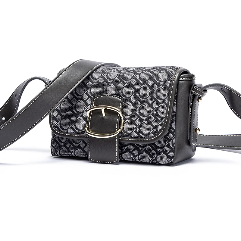 

Diagonal Shoulder Bag for Women Luxury Brand Design 2023 Fashion Women's Diagonal Straddle Bag Classic Retro Print Saddle Bag