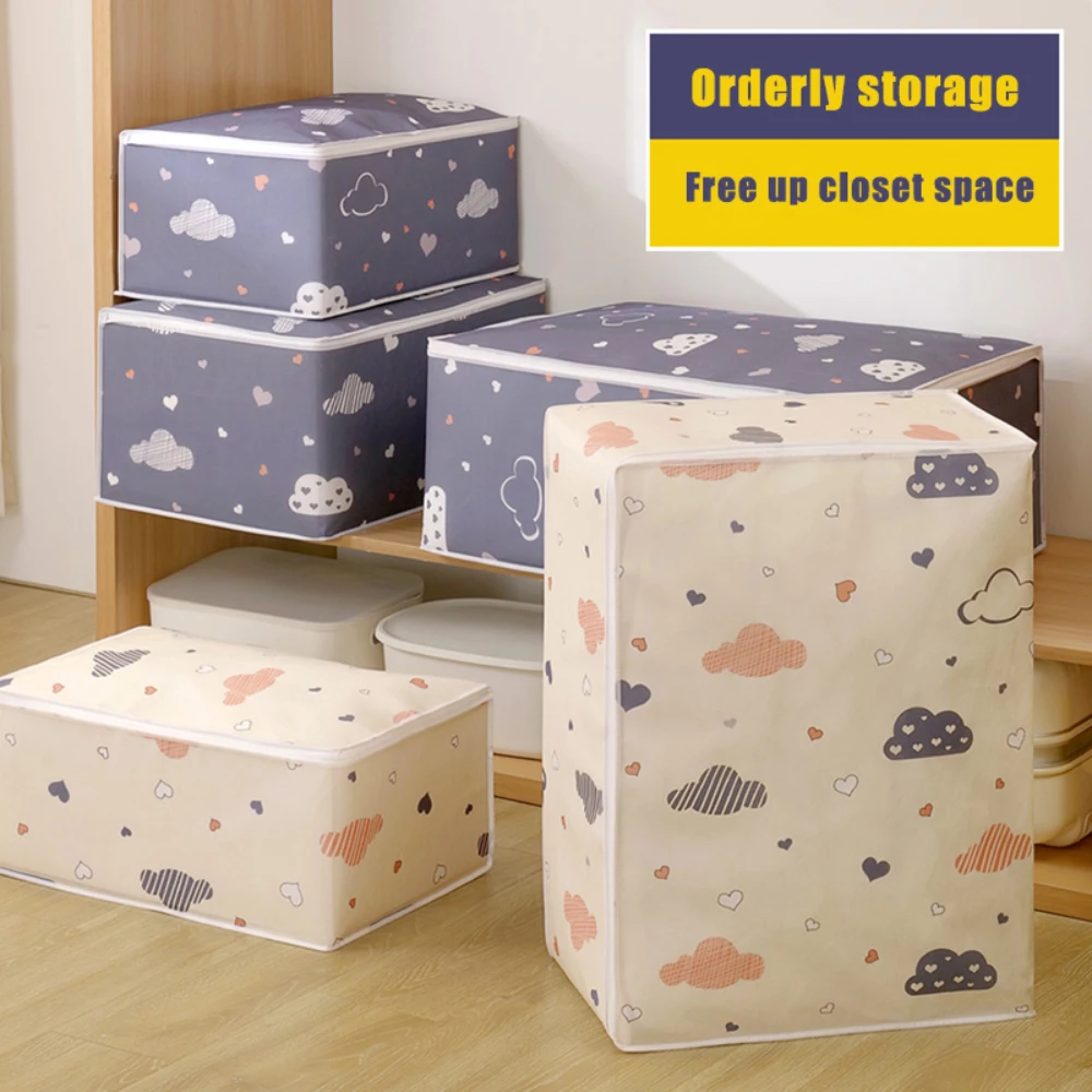 

Quilt Bag Clothes Quilt Storage Bag Multifunctional Dustproof Moisture-proof Moving Packing Bag Dormitory Finishing Bag