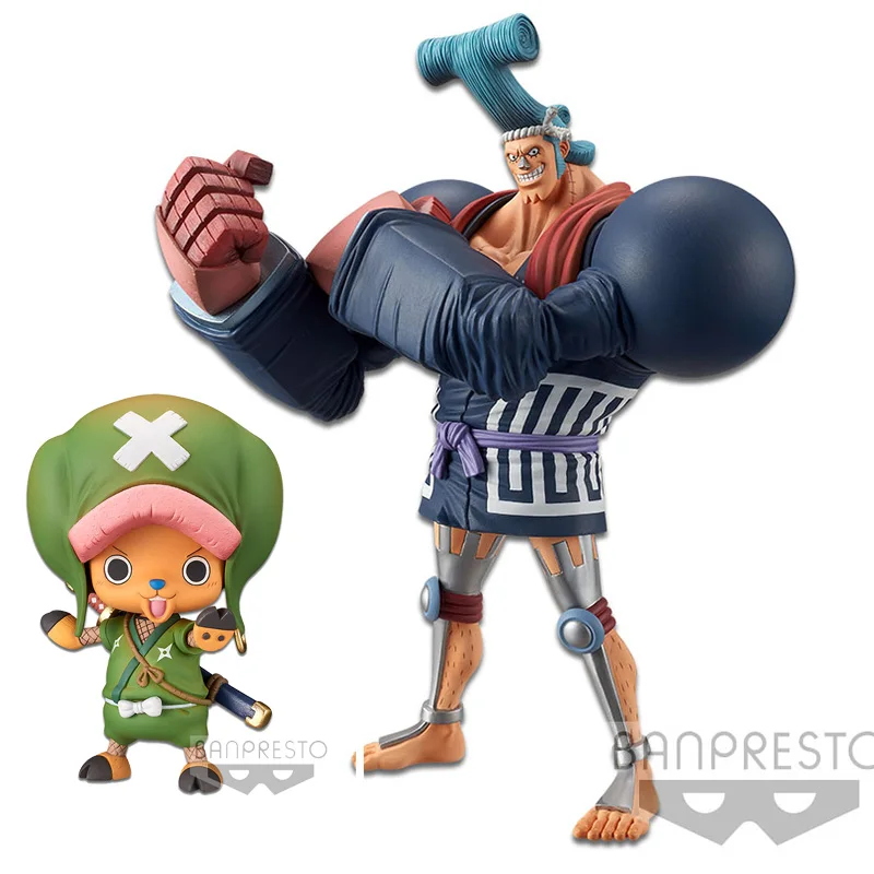 

Original Banpresto One Piece OP FRANKY Tony Chopper Action Figure Toys Model Figurals Brinquedos