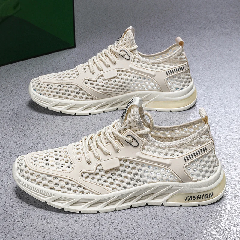 YUYIN мужские летние кроссовки для бега дышащие быстросохнущие с сеткой и