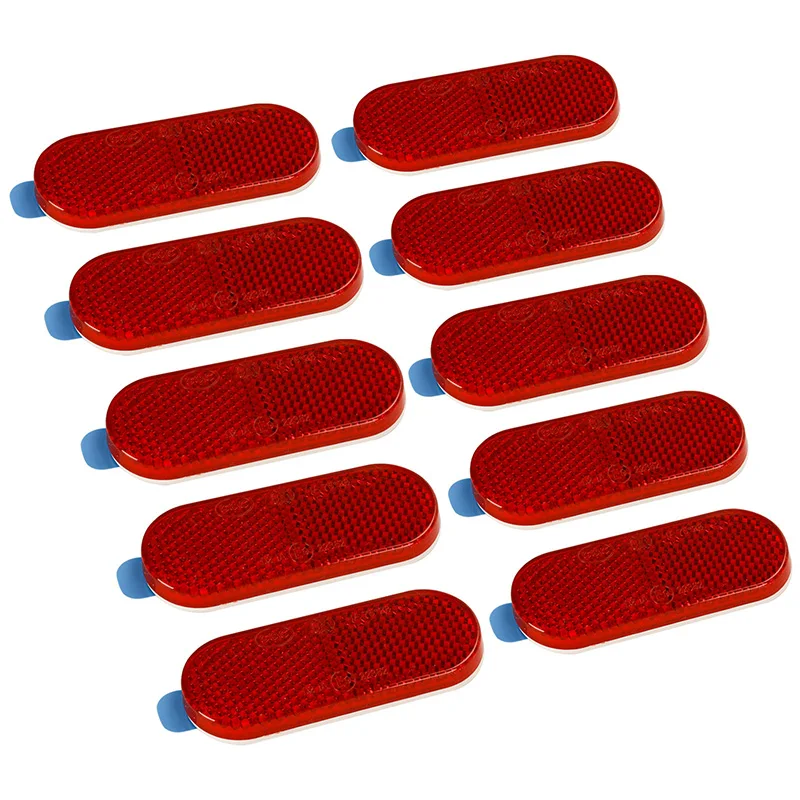 

10 шт., светоотражающие наклейки на прицеп