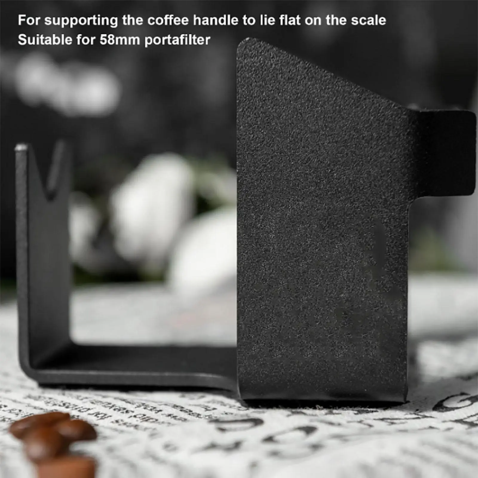 

58 мм Портативная подставка для темпера для кофе, коврик для темпера для кофе эспрессо, портативный держатель для портативных устройств с од...