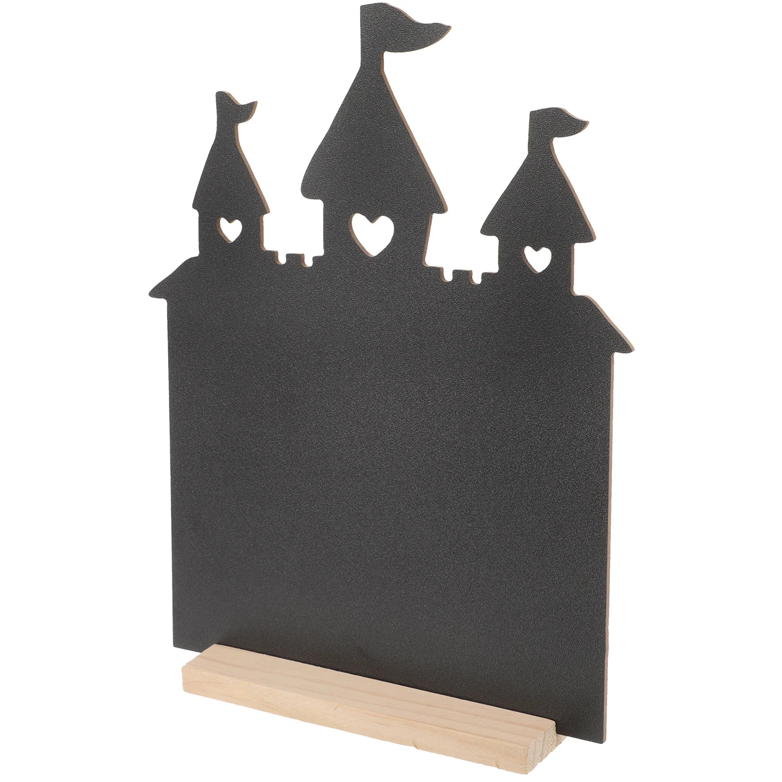 

Wooden Chalkboard Memo Board Table Chalkboard Sign for Home Office Decoration