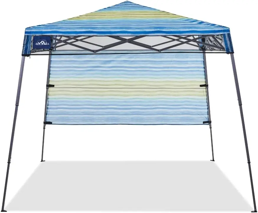 

Backpack 36 7'x7' Instant Pop-Up Canopy Tent, Beach, Blue/Yellow